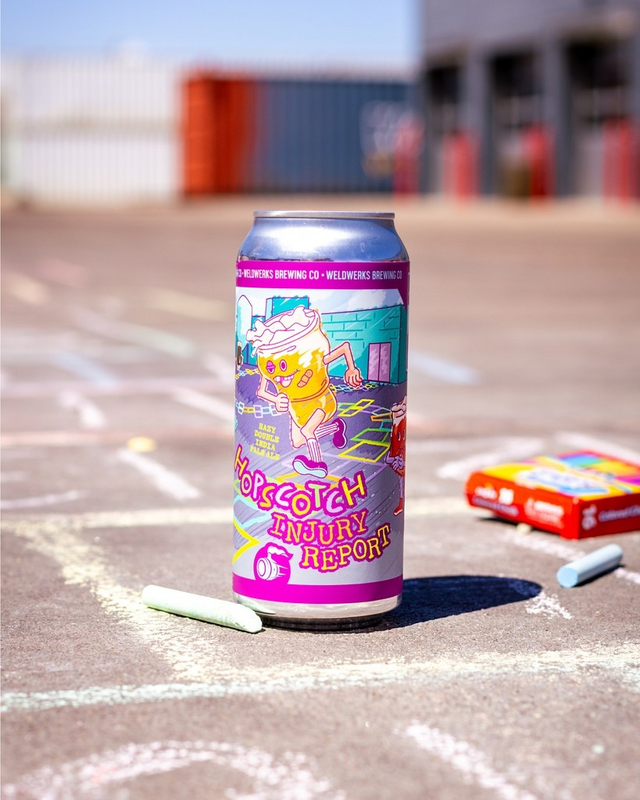 Hopscotch Injury Report - WeldWerks Brewing Co. IPA - Imperial / Double New England / Hazy 473ml