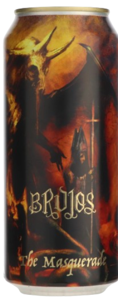 The Masquerade - Brujos Brewing IPA - Imperial / Double New England / Hazy 473ml