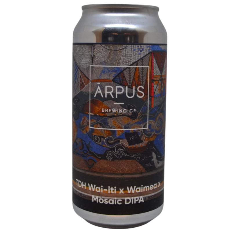 TDH Wai-iti x Waimea x Mosaic DIPA - Ārpus Brewing Co. IPA - Imperial / Double New England / Hazy 440ml