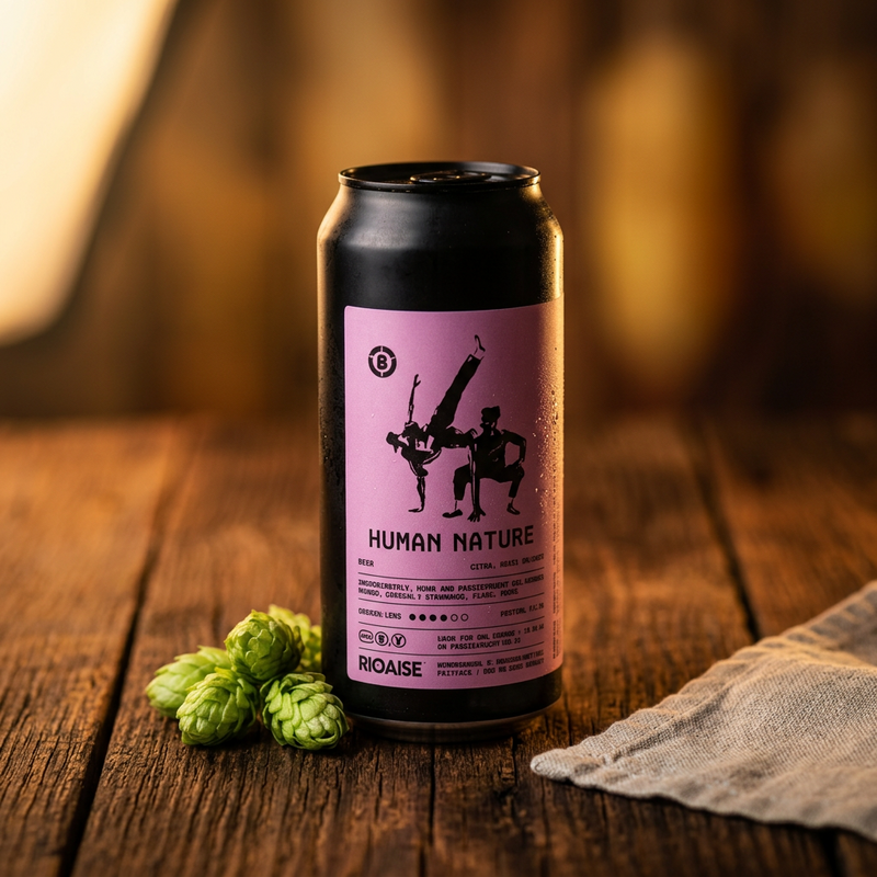 Human Nature - RIOAZUL IPA - Imperial / Double New England / Hazy 440ml