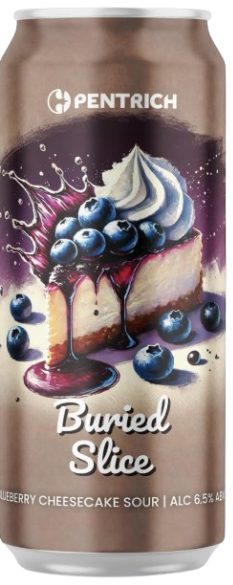Buried Slice (Blueberry) - Pentrich Brewing Co. Sour - Fruited 440ml