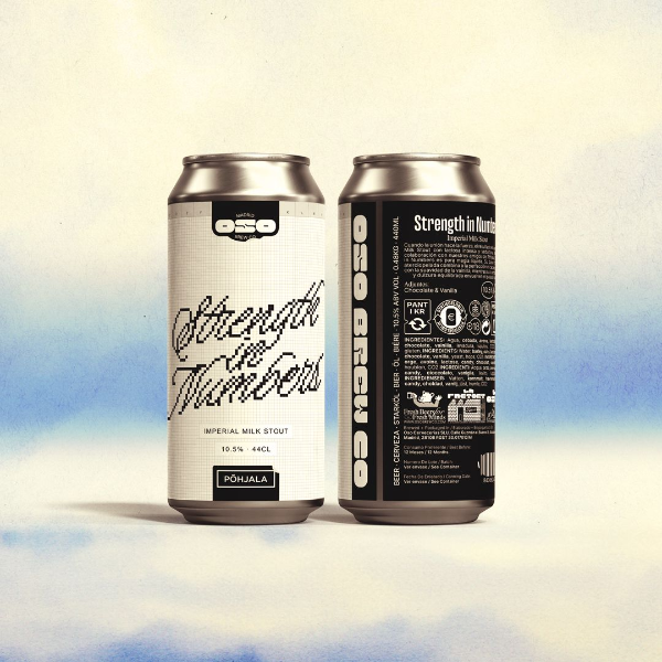 Strength in Numbers (collab Põhjala) - Oso Brew Co Stout - Imperial / Double 440ml