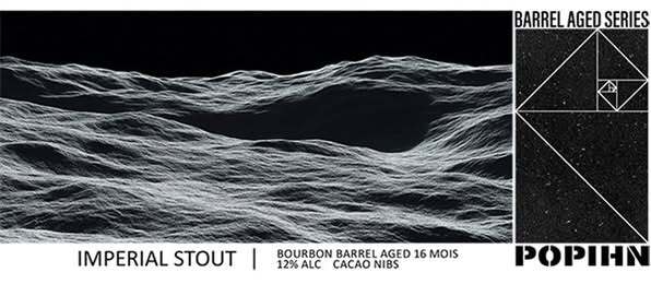 Bourbon Barrel Aged 16 Mois / Cacao Nibs - Popihn Stout - Imperial / Double 330ml