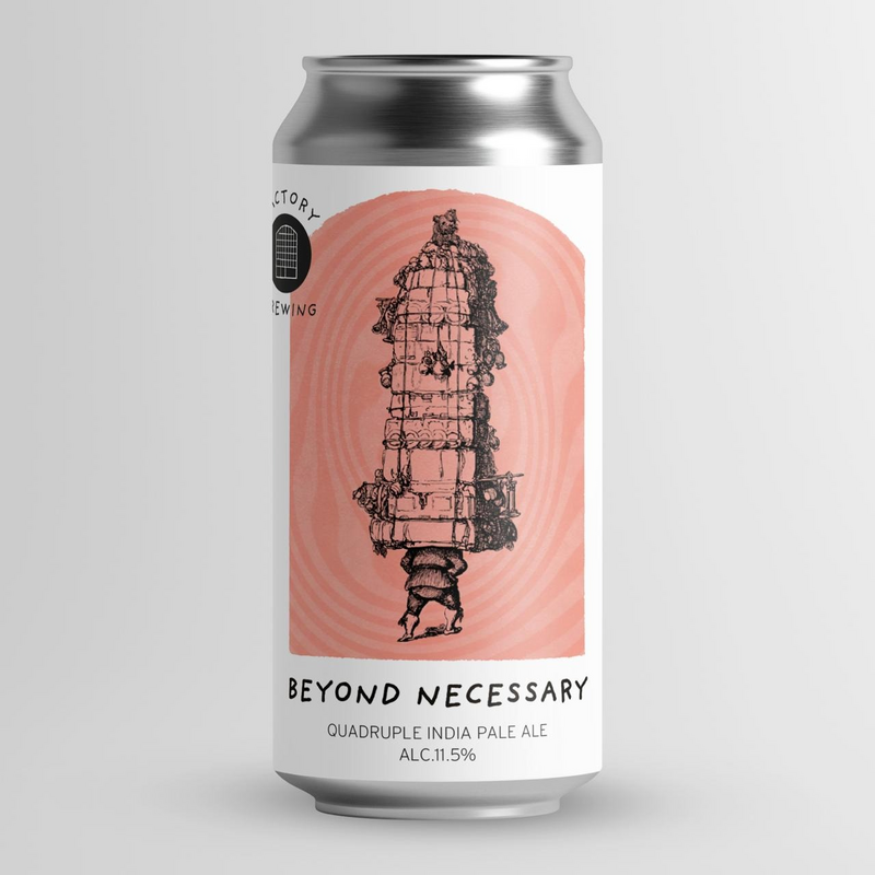 Beyond Necessary - Factory Brewing IPA - Quadruple 440ml