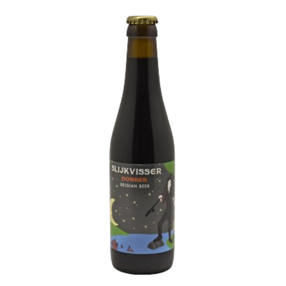 Slijkvisser Donker - Brouwerij Vandijck Belgian Strong Dark Ale 330ml