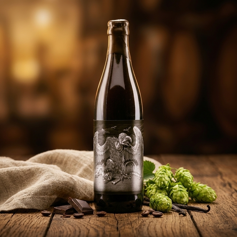 Vulture - Panimoyhtiö Tuju Stout - Imperial / Double 500ml