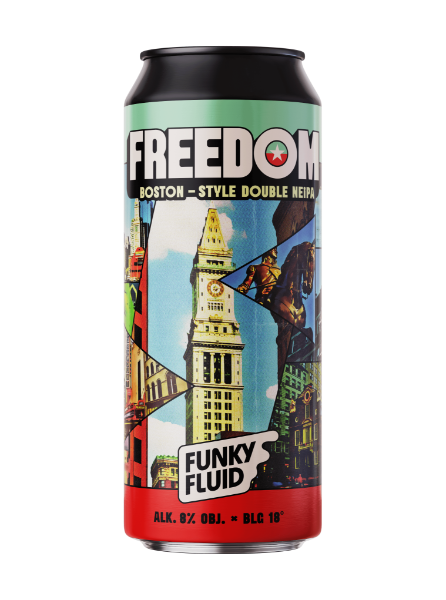 Freedom - Funky Fluid IPA - Imperial / Double New England / Hazy 500ml