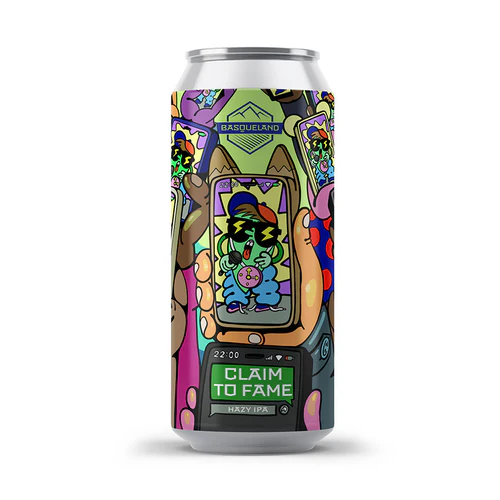 Claim to Fame - Basqueland Brewing IPA - New England / Hazy 440ml
