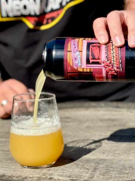 XXX Naughty Luggage - Neon Raptor Brewing Co. IPA - Triple New England / Hazy 440ml