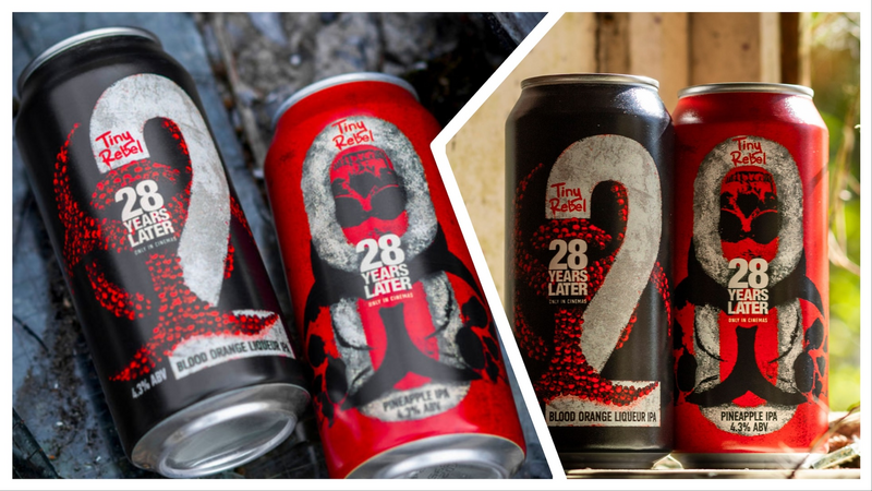 28 Years Later: Blood Orange - Tiny Rebel Brewing Co IPA - American 440ml