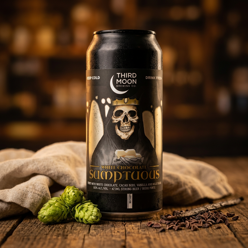 Sumptuous - White Chocolate - Third Moon Brewing Company Stout - Imperial / Double Milk 473ml