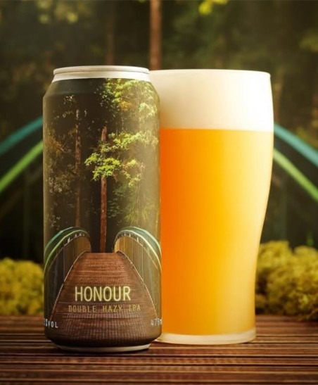 Honour - Spartacus Brewing IPA - Imperial / Double New England / Hazy 440ml