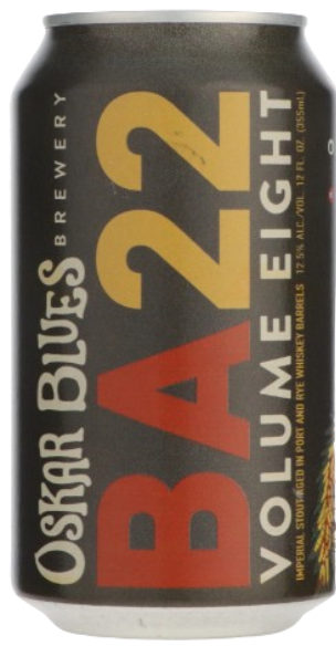 BA22 Vol. 8 - Oskar Blues Brewery Stout - Imperial / Double 355ml