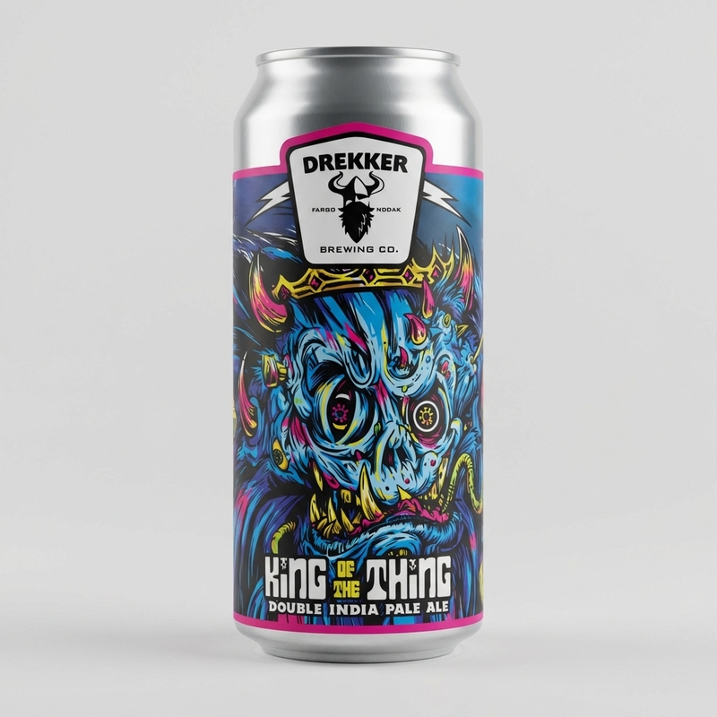 King of the Thing - Drekker Brewing Company IPA - Imperial / Double New England / Hazy 473ml