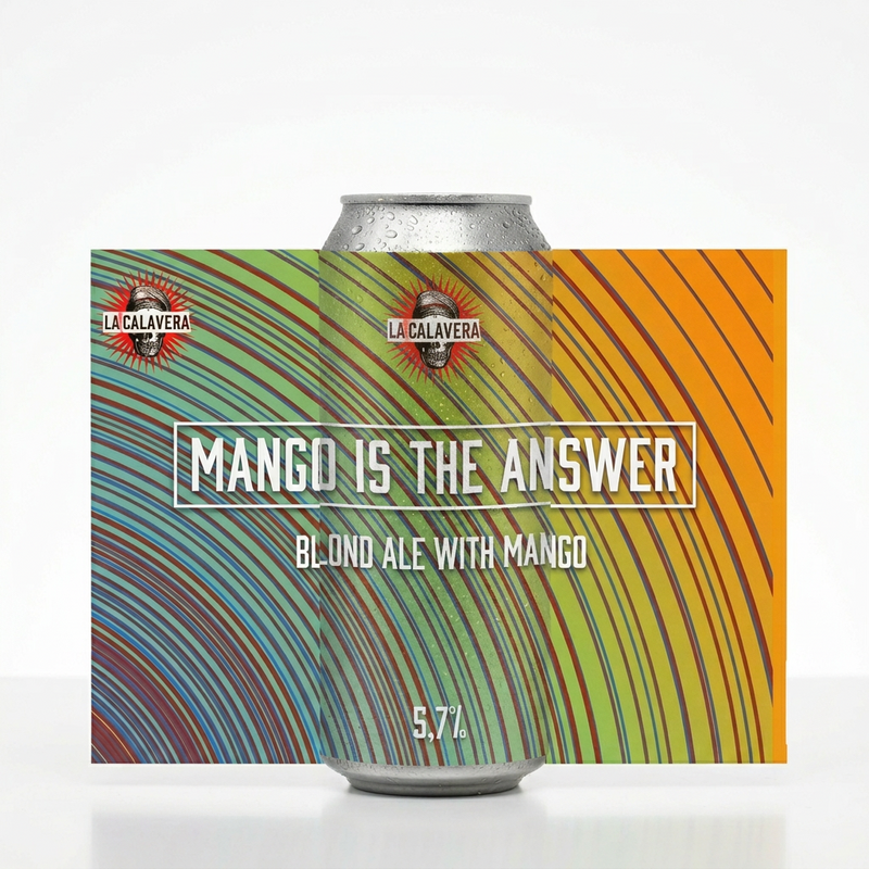 Mango is The Answer - La Calavera Blonde Ale 440ml