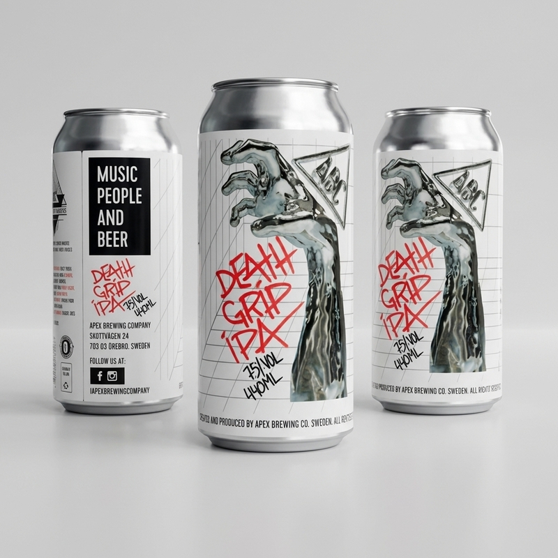 Death Grip (WC) IPA - Apex Brewing Company IPA - American 440ml