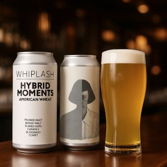 Hybrid Moments - Whiplash Wheat Beer - American Pale Wheat 440ml