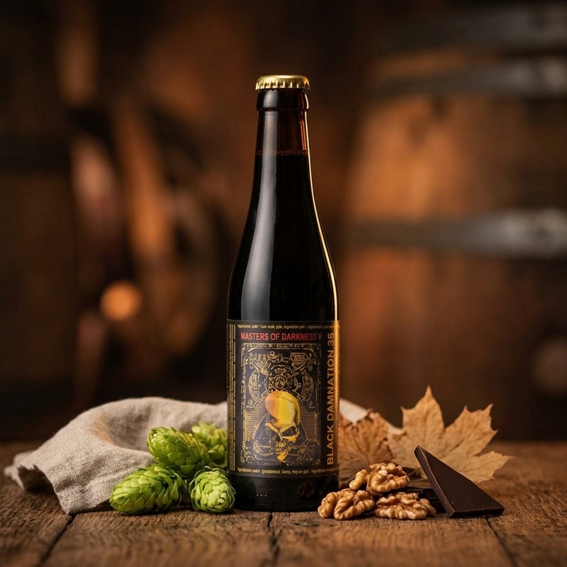 Black Damnation 35 A.K.A. Masters of Darkness V (BA Bourbon Maple)