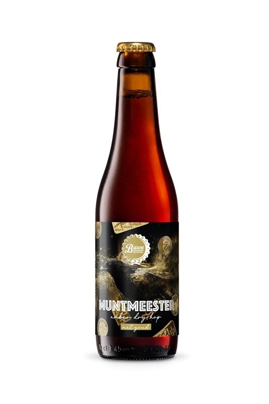 Muntmeester - Baron Brouwerij Lager - Amber 330ml