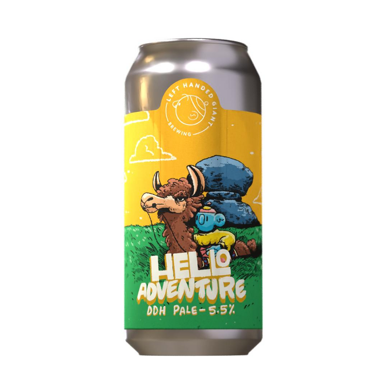 Hello Adventure - Left Handed Giant Pale Ale - New England / Hazy 440ml