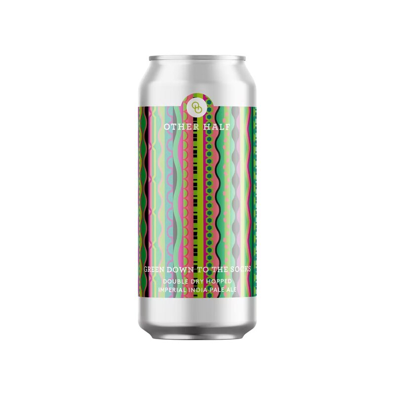 Green Down to The Socks - Other Half Brewing Co. IPA - Imperial / Double New England / Hazy 473ml