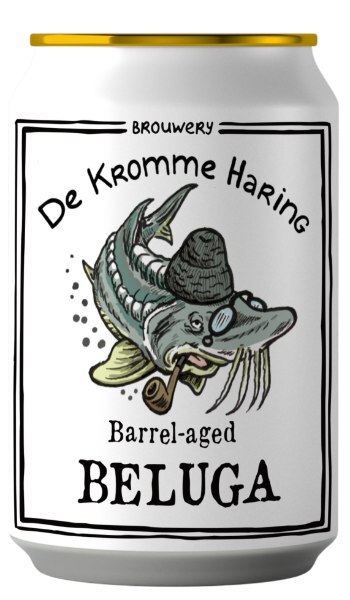 Barrel Aged Beluga De Gekroonde Brandersketel - De Kromme Haring Stout - Imperial / Double 330ml