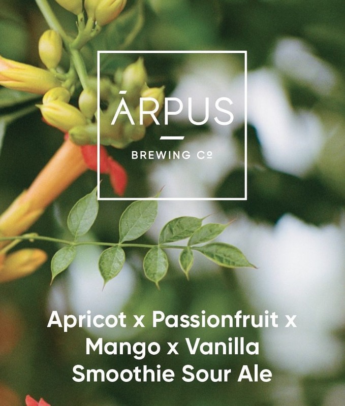 Apricot x Passionfruit x Mango x Vanilla Smoothie Sour Ale - Ārpus Brewing Co. Sour - Smoothie / Pastry 440ml