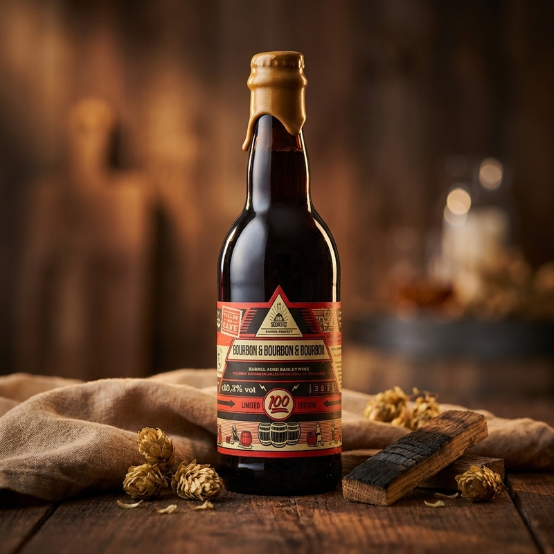 Bourbon & Bourbon & Bourbon - Mad Scientist Barleywine - Other 500ml