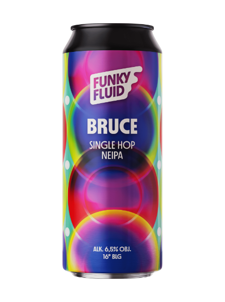 Bruce - Funky Fluid IPA - New England / Hazy 500ml