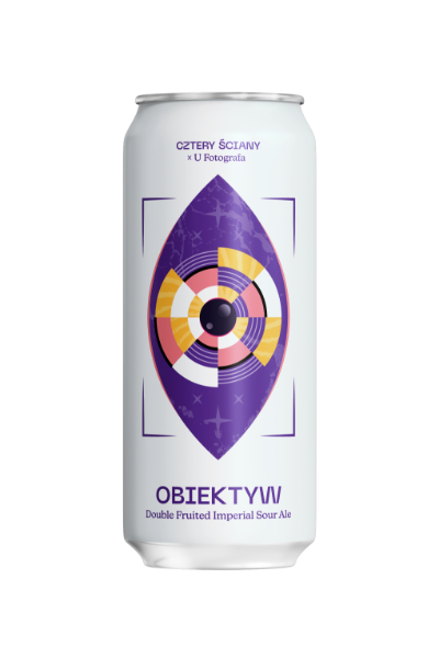 Obiektyw - Browar Cztery Ściany Sour - Fruited 500ml