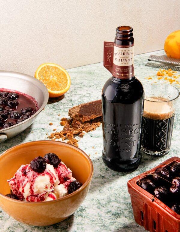 Bourbon County Brand Cherries Jubilee Stout (2025) - Goose Island Beer Co. Stout - Imperial / Double 500ml