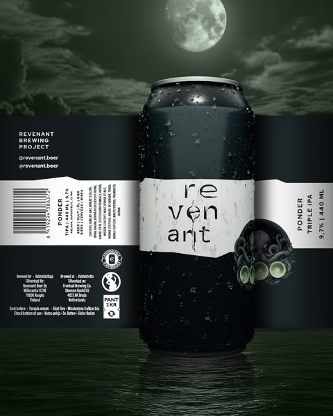 Ponder - Revenant Brewing Project IPA - Triple New England / Hazy 440ml