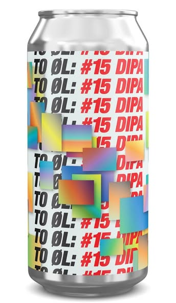 #15 DIPA - To Øl IPA - Imperial / Double New England / Hazy 440ml