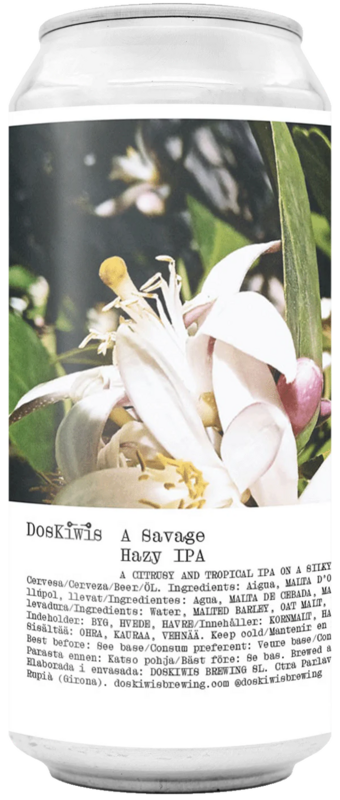 A Savage - DOSKIWIS BREWING IPA - New England / Hazy 440ml