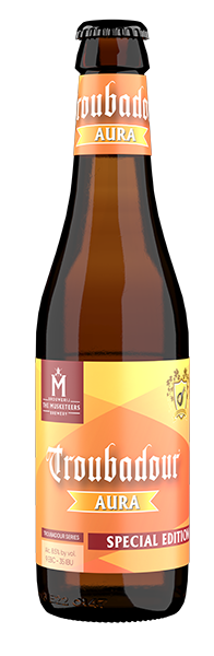 Troubadour Aura - Brouwerij The Musketeers Belgian Strong Golden Ale 330ml