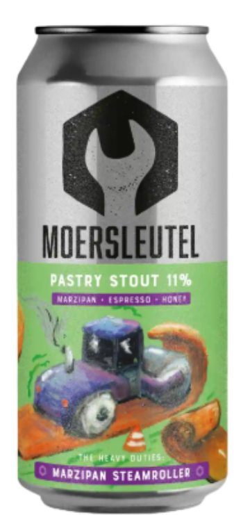 Marzipan Steamroller - Moersleutel Craft Brewery Pastry Stout 440ml