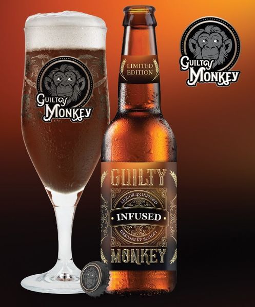 Liquor 43 Infused - Guilty Monkey Brewery Belgian Quadrupel 330ml
