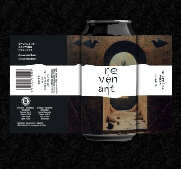 Crypt - Revenant Brewing Project IPA - New England / Hazy 440ml