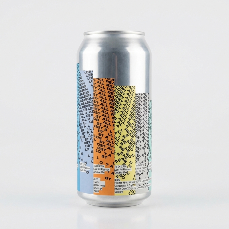 Lost All Reason 1.3 - To Øl CPH IPA - Imperial / Double New England / Hazy 440ml