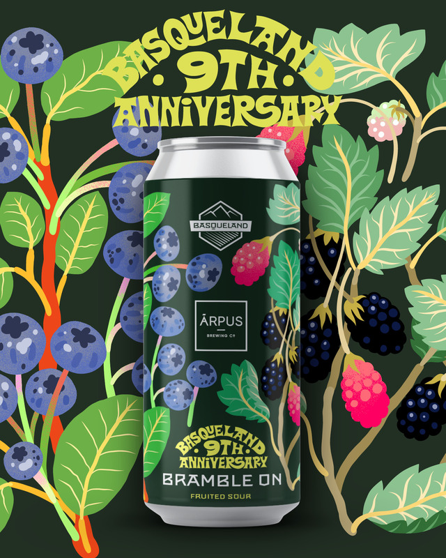 Bramble On - Basqueland Brewing Sour - Fruited 440ml