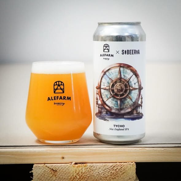 Tycho - Alefarm Brewing IPA - New England / Hazy 440ml