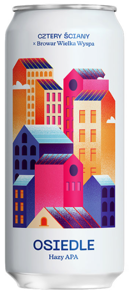 Osiedle - Browar Cztery Ściany Pale Ale - New England / Hazy 500ml