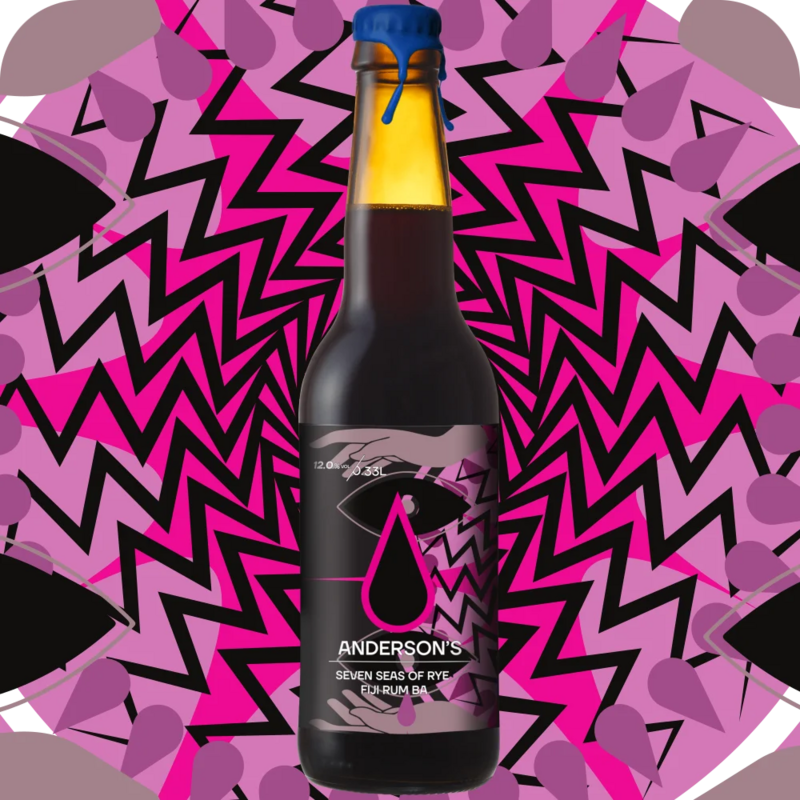 Seven Seas of Rye Fiji Rum BA - Anderson's Brewery Stout - Imperial / Double 330ml