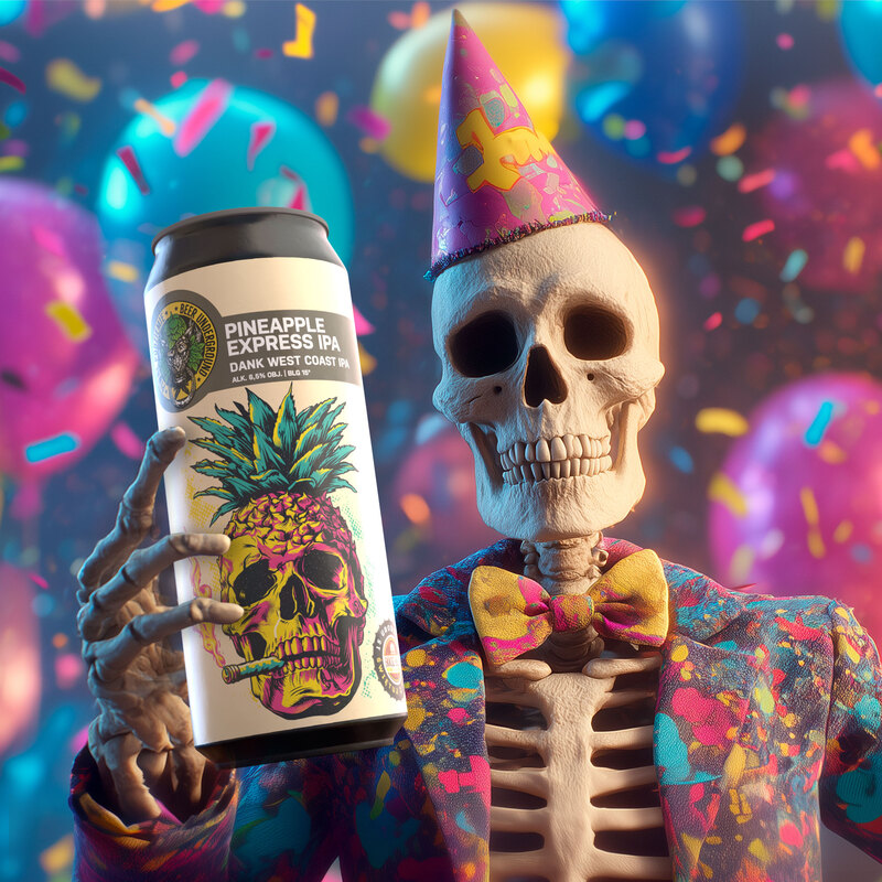 Pineapple Express IPA - Piwne Podziemie / Beer Underground IPA - American 500ml