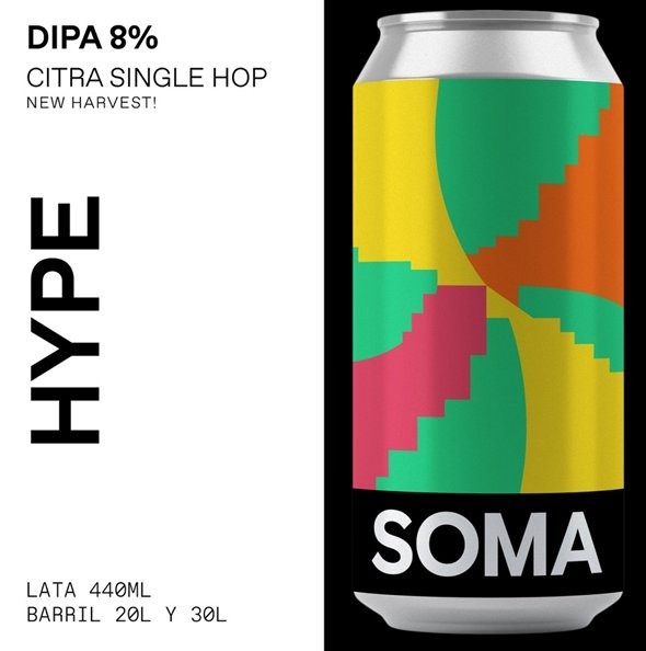 Hype - SOMA Beer IPA - Imperial / Double New England / Hazy 440ml