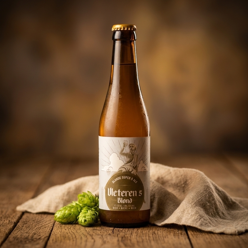 Vleteren 5 Blond - Deca Brouwerij Belgian Blonde 330ml