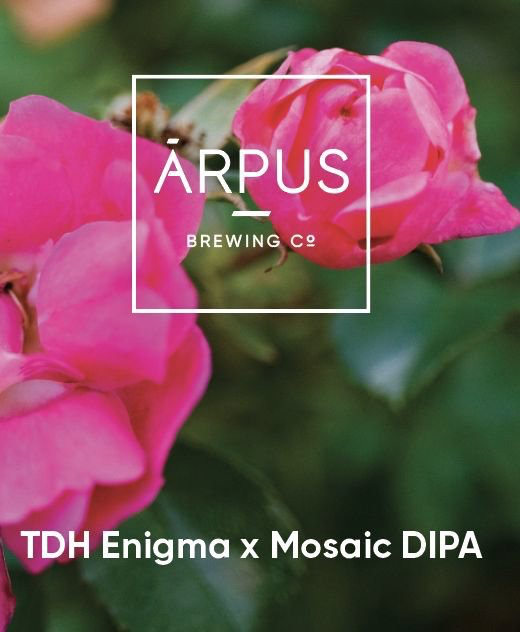 TDH Enigma x Mosaic DIPA - Ārpus Brewing Co. IPA - Imperial / Double New England / Hazy 440ml