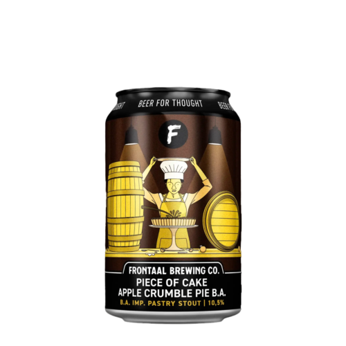 Piece Of Cake: Apple Crumble Pie BA - Frontaal Brewing Co. Stout - Imperial / Double Pastry 330ml