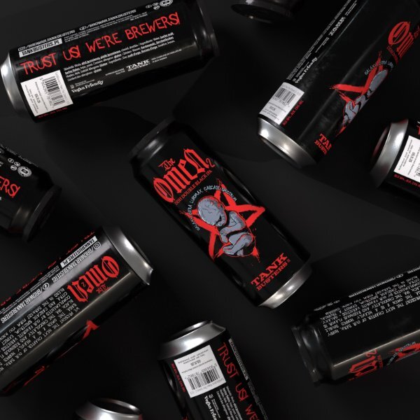 The Omen vol. 2 - TankBusters.Co IPA - Black / Cascadian Dark Ale 500ml