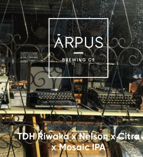 TDH Riwaka x Nelson x Citra x Mosaic IPA - Ārpus Brewing Co. IPA - New England / Hazy 440ml